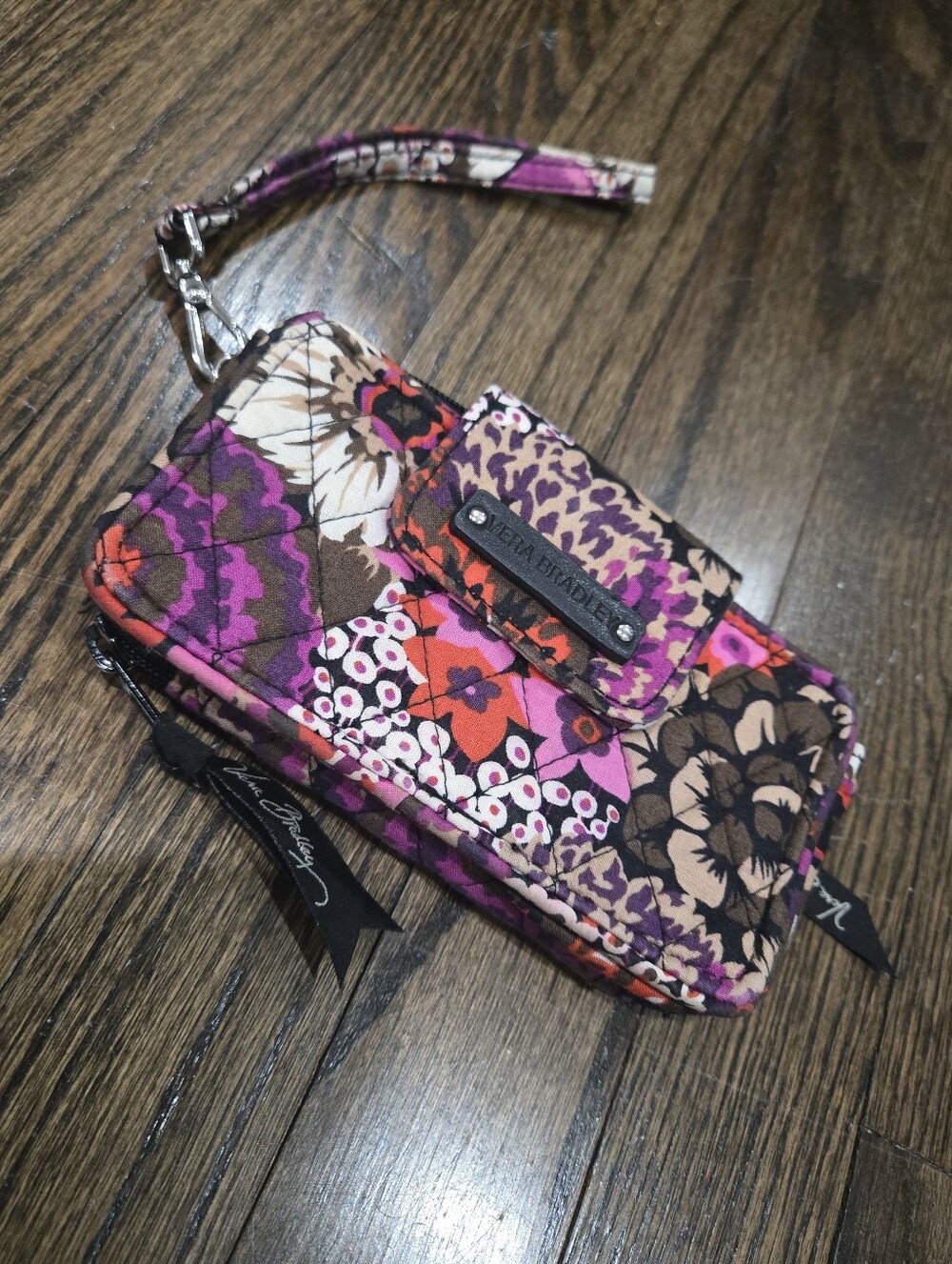 Vera Bradley Rosewood Smartphone Wristlet